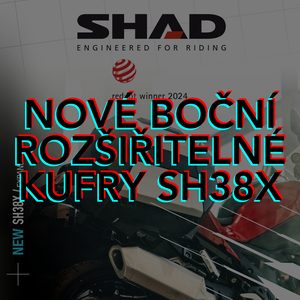 SPOLEČNOST SHAD UVÁDÍ NA TRH INOVATIVNÍ ROZŠIŘITELNÉ KUFRY SH38X