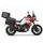 Kompletní sada černých hliníkových kufrů SHAD TERRA BLACK, 48L topcase 47L/47L boční kufry, včetně montážní sady a plotny SHAD SUZUKI DL 1000 V-Strom/ DL 1050 V-Strom