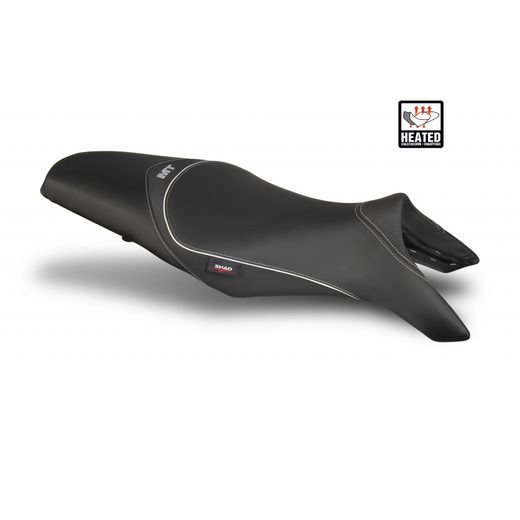 KOMFORTNÍ SEDLO PRO YAMAHA MT-09 2013-2018 SHAD SHY0M9300H VYHŘÍVANÉ ČERNO/ŠEDÉ, ŠEDÉ ŠVY