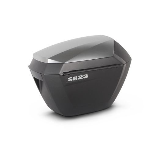 BOČNÍ KUFRY NA MOTORKU SHAD SH23 D0B23200W VZHLED HLINÍKU