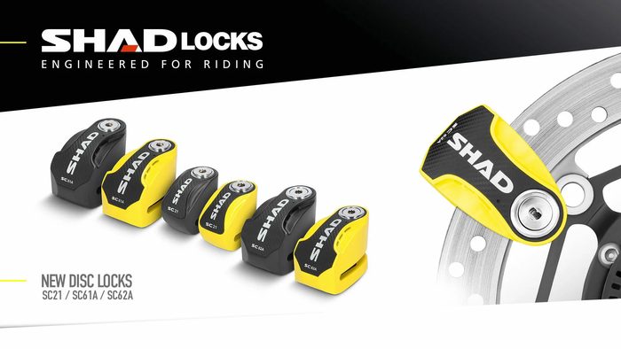 PŘEDSTAVUJEME NOVÉ ZÁMKY NA KOTOUČ SHAD DISC LOCKS