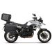 KOMPLETNÍ SADA ČERNÝCH HLINÍKOVÝCH KUFRŮ SHAD TERRA BLACK, 48L TOPCASE 36L/47L BOČNÍ KUFRY, VČETNĚ MONTÁŽNÍ SADY A PLOTNY SHAD BMW F 650 GS/ F 700 GS/ F 800 GS