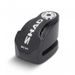 ZÁMEK NA KOTOUČ S ALARMEM SHAD SC62A C0S6200A ČERNÝ PIN 10MM