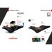 KOMFORTNÍ SEDLO PRO YAMAHA XP 530 T-MAX 2014-2016 A XP 500 T-MAX 2008-2013 SHAD SHY0T5329 ČERNO/ČERVENÉ, ŠEDÉ ŠVY