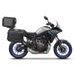 KOMPLETNÍ SADA ČERNÝCH HLINÍKOVÝCH KUFRŮ SHAD TERRA BLACK, 48L TOPCASE 47L/47L BOČNÍ KUFRY, VČETNĚ MONTÁŽNÍ SADY A PLOTNY SHAD YAMAHA MT-07 TRACER / TRACER 700