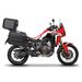 KOMPLETNÍ SADA ČERNÝCH HLINÍKOVÝCH KUFRŮ SHAD TERRA BLACK, 37L TOPCASE 36L/47L BOČNÍ KUFRY, VČETNĚ MONTÁŽNÍ SADY A PLOTNY SHAD HONDA CRF 1000 AFRICA TWIN