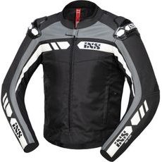 SPORT LT JACKET IXS RS-500 1.0 ČERNO-ŠEDO-BÍLÁ