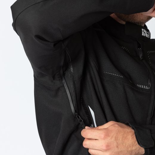 SPORTOVNÍ BUNDA IXS TS-PRO-ST-PLUS ČERNÁ - AIRBAG READY