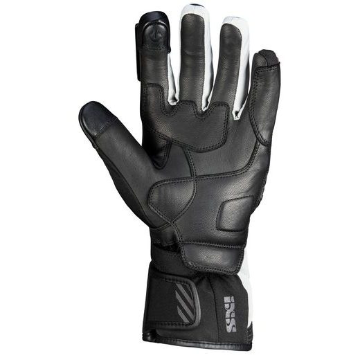 RUKAVICE IXS GLASGOW-ST 2.0 ČERNO-SVĚTLE ŠEDÉ