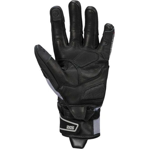 RUKAVICE IXS RAPID-AIR 1.0 ČERNO-SVĚTLE ŠEDÉ