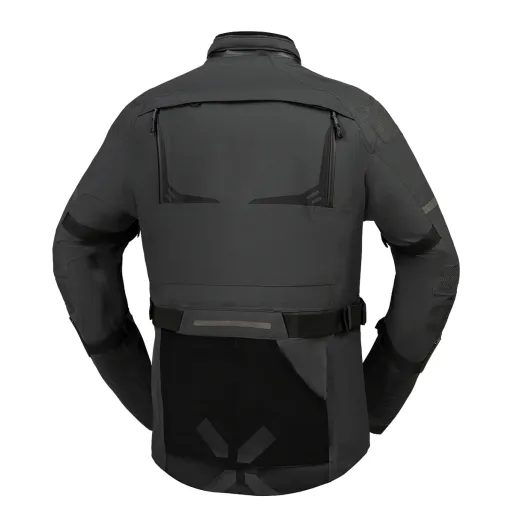 BUNDA S LAMINOVANOU MEMBRÁNOU IXS TOURSTER-GTX TMAVĚ ŠEDÁ - AIRBAG READY