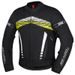 SPORTOVNÍ BUNDA IXS RS-400-ST 3.0 ČERNO-BÍLO-NEONOVĚ ŽLUTÁ