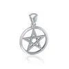 Stříbrný přívěsek pentagram