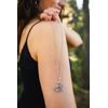 Stříbrný přívěsek Triquetra s keltským půlměsícem a triskelionem