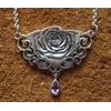 Sacred Rose Sterling Silver Necklace