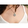 Celtic Apple with Tree of Life, silver pendant