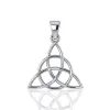 TRIQUETRA, keltský stříbrný přívěšek