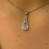 Celtic Pendant with Rainbow Moonstone