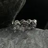 Silver Pentagram Pentacle Ring
