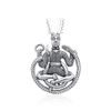 CERNUNNOS, stříbrný amulet. stříbro (925)