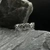 Silver Pentagram Pentacle Ring
