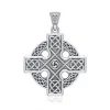 THE CELTIC CROSS Silver Pendant