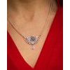 Sacred Rose Sterling Silver Necklace