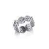 Silver Pentagram Pentacle Ring