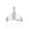 Whale Tail Sterling Silver Pendant