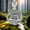 CERNUNNOS, stříbrný amulet. stříbro (925)