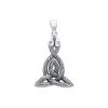Celtic Snake Pendant Sterling Silver