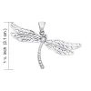 Dragonfly Sterling Silver Pendant