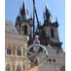 TEMPLÁŘSKÝ KŘÍŽ, stříbrný amulet, Ag 925