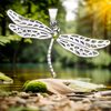 Dragonfly Sterling Silver Pendant