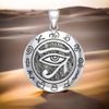 Eye Of Horus Silver Talisman