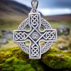 THE CELTIC CROSS Silver Pendant