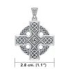 THE CELTIC CROSS Silver Pendant