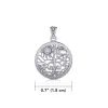 TREE OF LIFE Silver Talisman