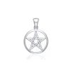 Stříbrný přívěsek pentagram