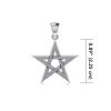Stříbrný přívěsek Pentagram hvězda