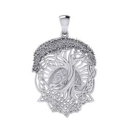 STROM ŽIVOTA, stříbrný amulet