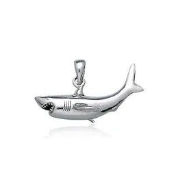 Shark Sterling Silver Pendant
