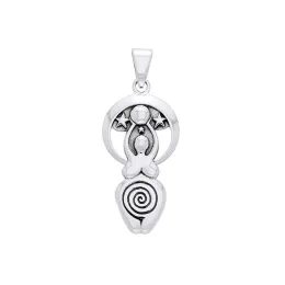 VESMÍRNÁ BOHYNĚ, talisman. stříbro 925