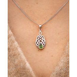 Sylva Mara, stříbrný přívěsek s vltavínem