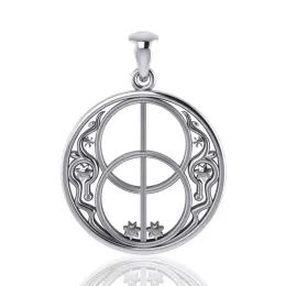 Chalice Well Sterling Silver Amulet