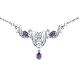 Silver Necklace Of The Lady Of The Court
