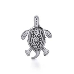 Little Turtle Silver Sterling Pendant