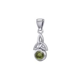 Dotek vesmíru – stříbrný amulet s vltavínem