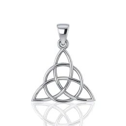 TRIQUETRA, keltský stříbrný přívěšek