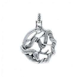 Snake Sterling Silver Pendant